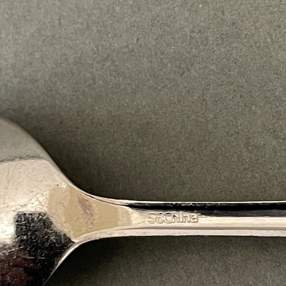 Delco Natalie Stainless Steel Spoons Flatware Lot of 2 - Picture 6 of 6